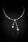 Collar de diamantes naturales