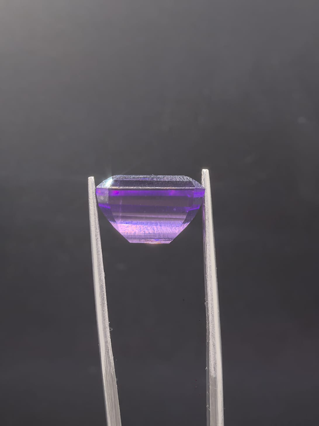 Amatista corte cuadrado de 10.52ct