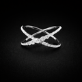 Anillo espiral "X"