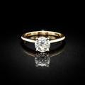 Anillo solitario diamante Lab