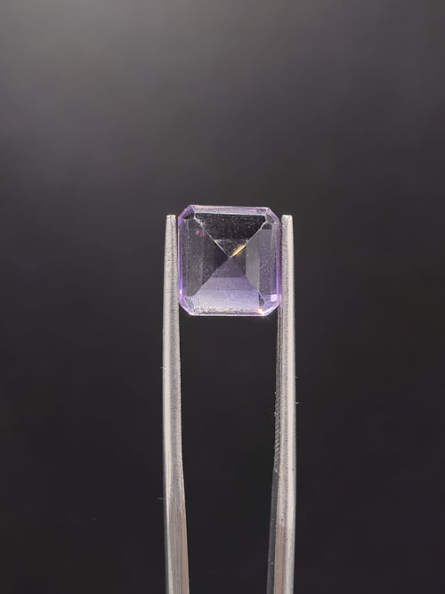 Amatista corte cuadrado de 3.53ct