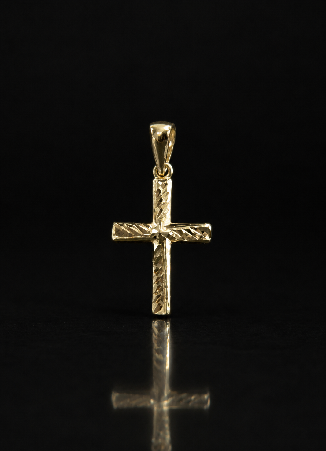 Dije Cruz en oro 14k