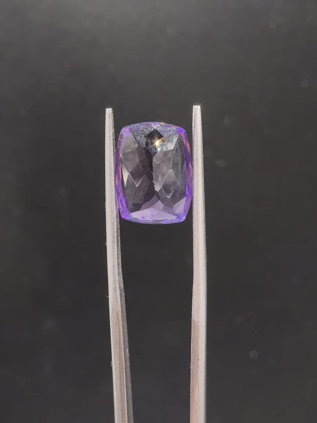 Amatista corte esmeralda de 8.14ct
