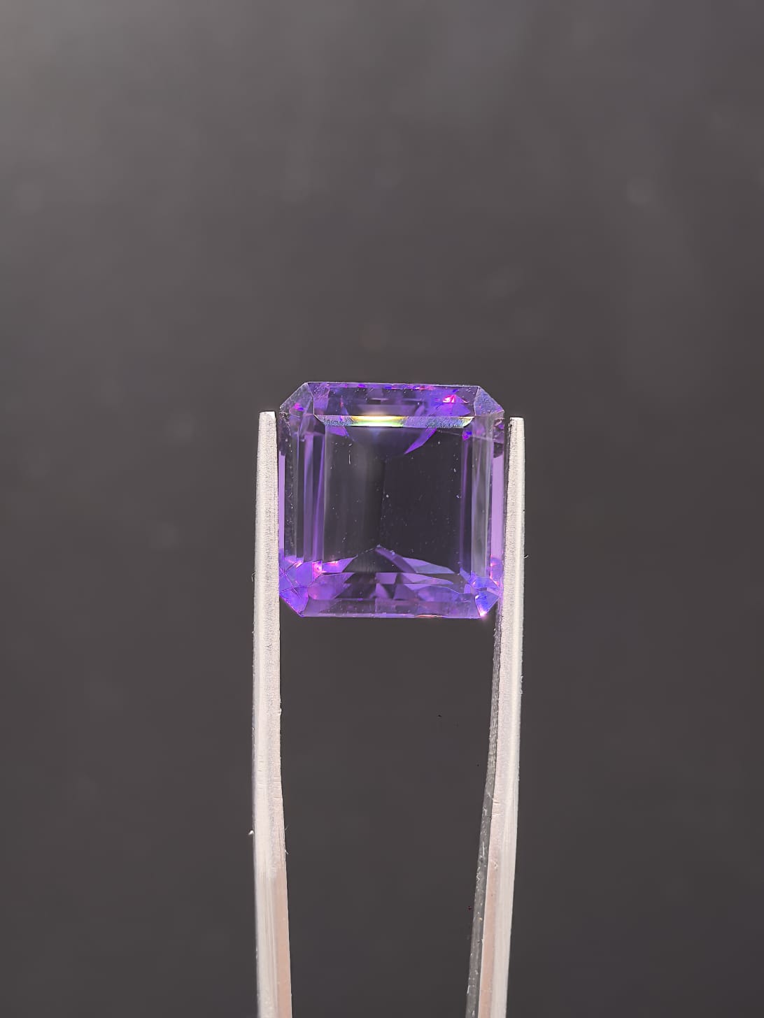 Amatista corte cuadrado de 10.52ct