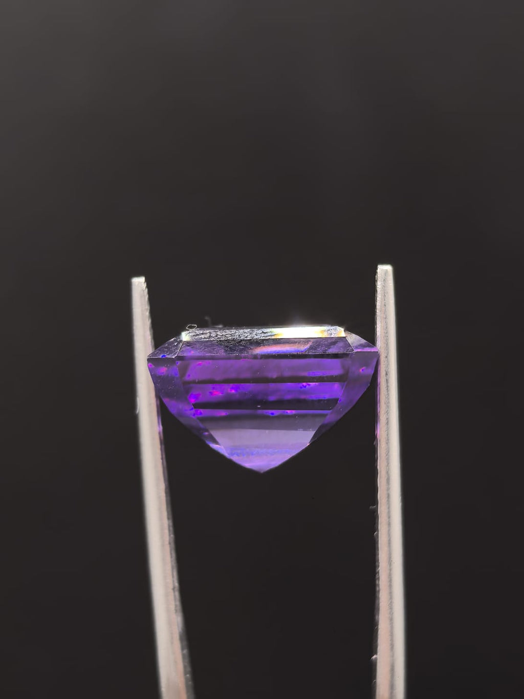 Amatista corte cuadrado de 11.84ct