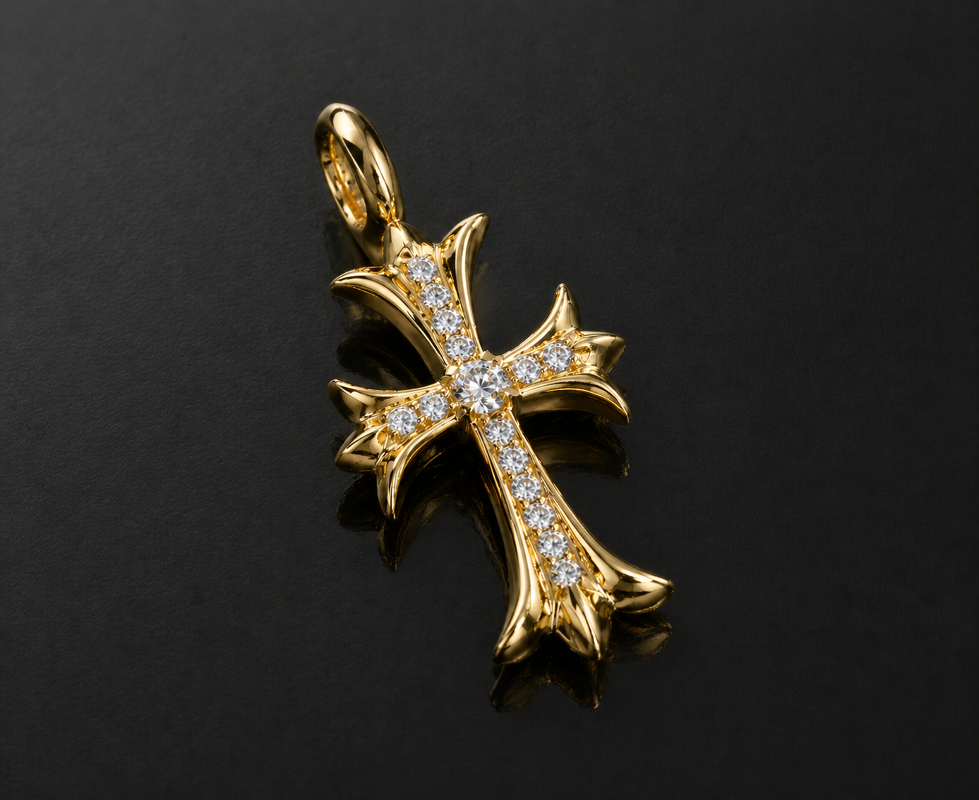Dije cruz Adiamantada Chrome Hearts