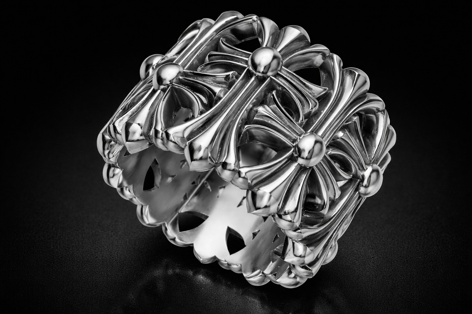 Anillo Chrome Hearts