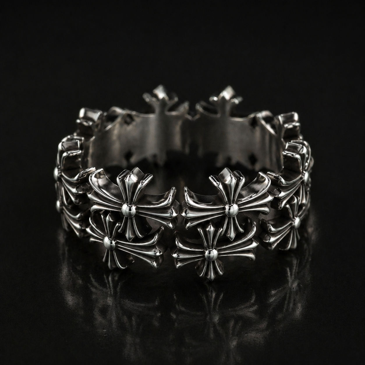 Anillo Chrome Hearts cruces