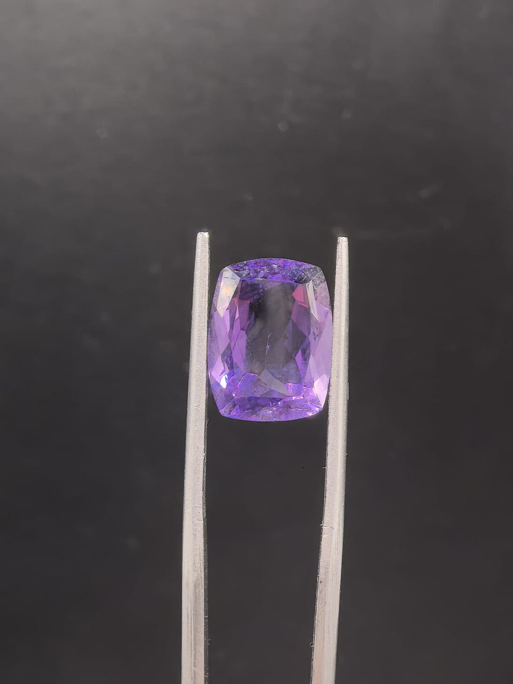 Amatista corte esmeralda de 8.14ct