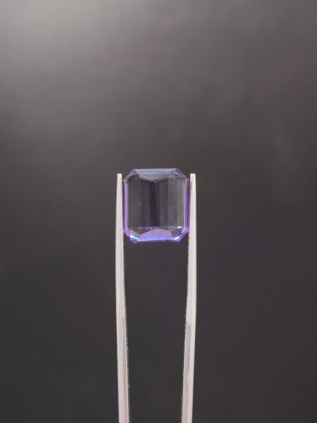 Amatista corte esmeralda de 7.87ct