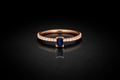 Anillo zafiro y diamante