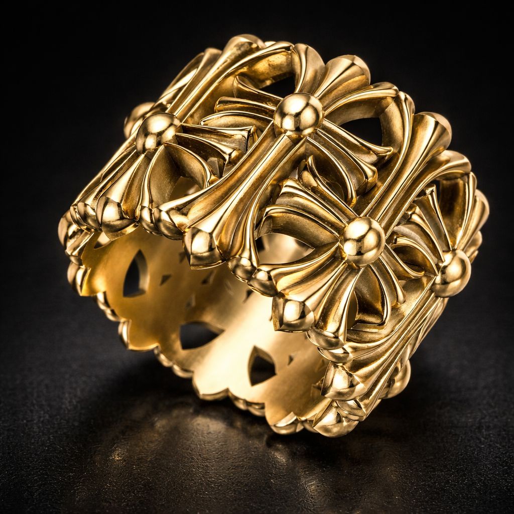 Anillo Chrome Hearts