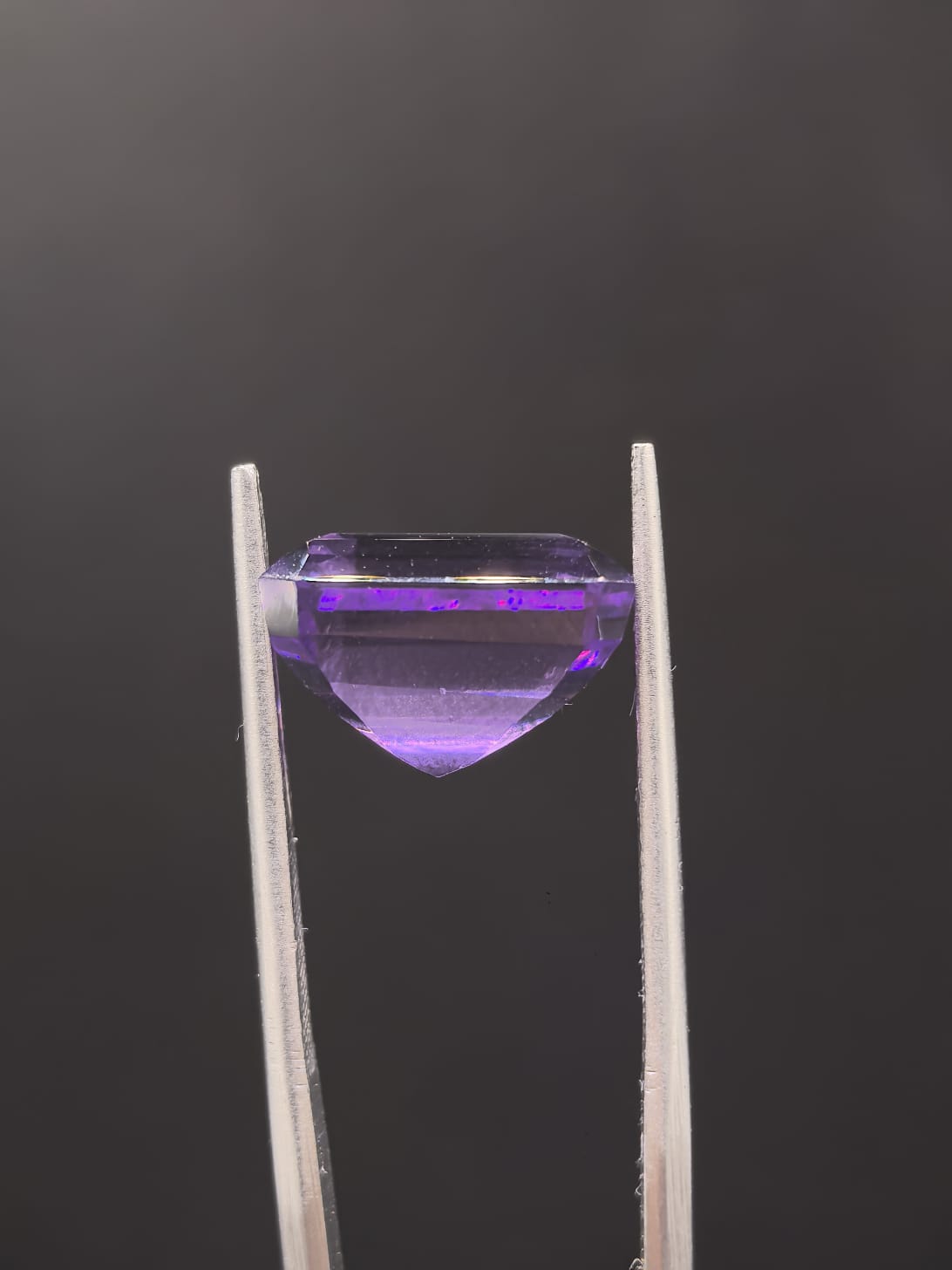 Amatista corte cuadrado de 10.52ct