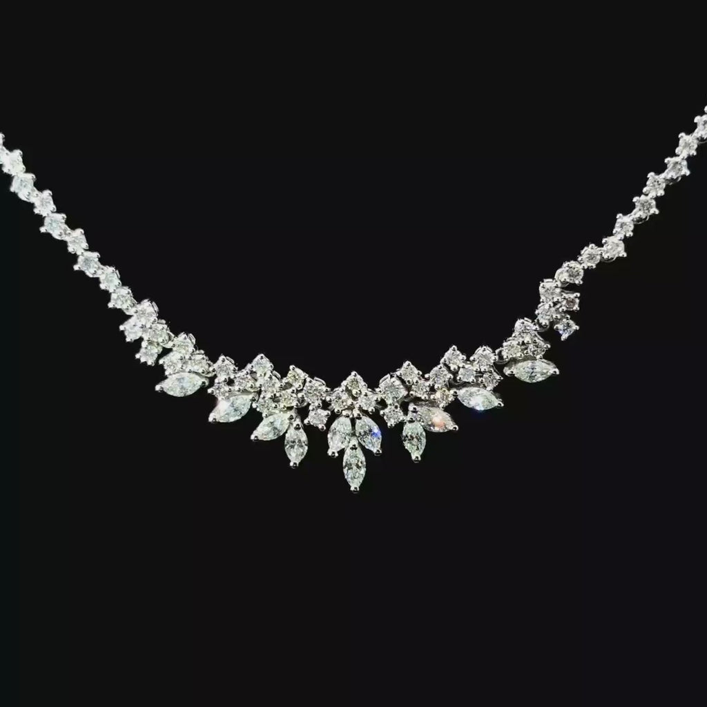 Collar de diamantes Naturales